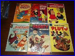 Lot of 56 Old Funny Comics Dell, Four Color, Donald Duck, etc. Nice Condition