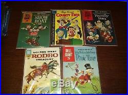 Lot of 56 Old Funny Comics Dell, Four Color, Donald Duck, etc. Nice Condition