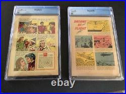 Lot of two classic Four -Color comics #672+#808 Disney Spin+Marty, Quentin Durwar