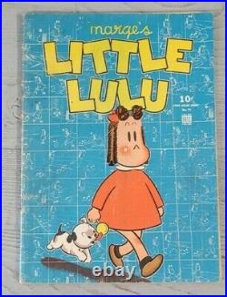 Marge's LITTLE LULU Four Color Comics #74 Dell Rare 1st Appearance John STANLEY