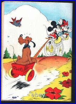 Mickey Mouse-Four Color Comics-#27-1943-Dell-Seven Colored Terror-Early Micke
