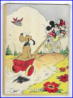 Mickey Mouse Seven-Colored Terror FOUR COLOR #27 GOLDEN AGE DELL COMIC BOOK 1943