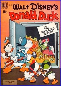 PcDisney-CANADIAN-Four Color 282-Donald Duck and The Pixilated Parret-RARE