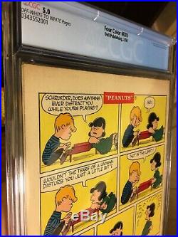Peanuts #1 Dell Four Color #878 1958 CGC 5.0 Great Charlie Brown & SNOOPY Cover
