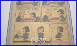 Peanuts #1 Four Color #878 Comic Cgc 4.0 1958