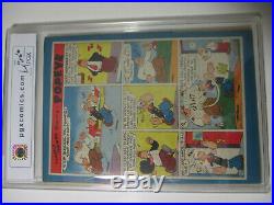 Popeye four color 113 8.0 PGX Grade Dell Classic Cartoon Funny TV Tie In 1946
