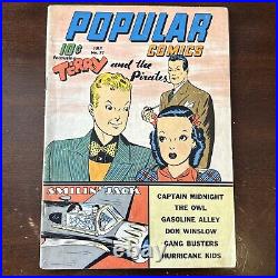 Popular Comics #77 (1942) Golden Age! Captain Midnight