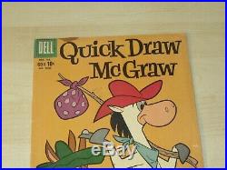 Quick Draw Mcgraw #1040 (#1) Dell Four Color 1st Appearance Of Quick Draw Mcgraw