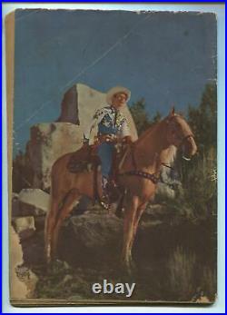 ROY ROGERS FOUR COLOR #38 1944-DELL-1ST PHOTO COVER-1ST ROY ROGERS-RARE-good+