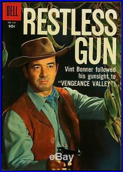 Restless Gun- Four Color Comics #934 1958- Photo cover Western VF