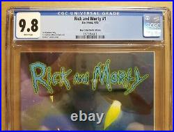 Rick And Morty #1 Cgc 9.8 Four Color Grails Andrea Tamme Variant 2015 Oni 4cg