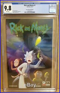 Rick And Morty #1 Cgc 9.8 Four Color Grails Andrea Tamme Variant 2015 Oni Press