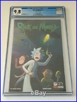 Rick And Morty #1 Cgc 9.8 Four Color Grails Edition First Print Oni