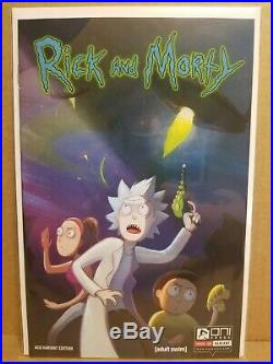 Rick And Morty #1 Four Color Grails Andrea Tamme Variant 2015 Oni Press