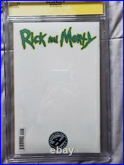 Rick And Morty First #1 CGC 9.6 Oni Press 04/15-Four Color Grails-Double Signed