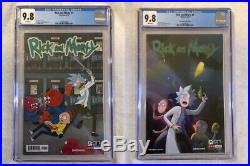 Rick and Morty #1 CGC 9.8 First Print AND Four Color Grails Variant