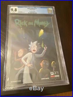 Rick and Morty #1, CGC 9.8 (Oni Press 2015) Four Color Grails Variant