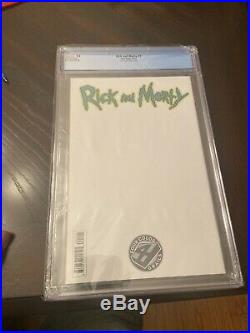 Rick and Morty #1, CGC 9.8 (Oni Press 2015) Four Color Grails Variant