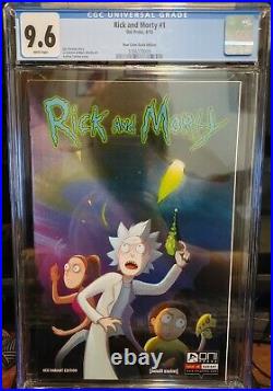 Rick and Morty 1 Four Color Grails CGC 9.6