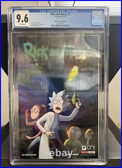 Rick and Morty #1 Four Color Grails Variant CGC 9.6 2015