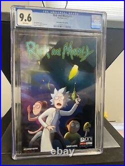 Rick and Morty #1 Four Color Grails Variant CGC 9.6 2015