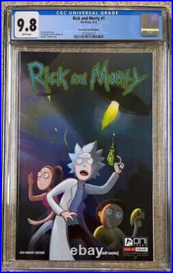 Rick and Morty #1 Four Color Grails Variant CGC 9.8
