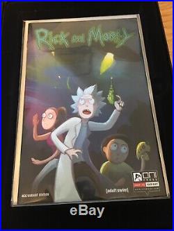 Rick and Morty #1 Oni Press Four Color Grails Variant 4CG Variant Rare With Book