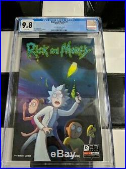 Rick and Morty #1 Oni Press Four Color Grails Variant CGC 9.8 4CG
