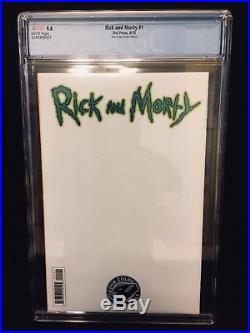 Rick and Morty #1 (Oni Press) Four Color Grails Variant CGC 9.8 NM+/MT