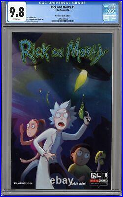 Rick and Morty #1 Tamme Four Color Grails Variant CGC 9.8 2015 1396042025