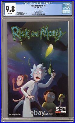 Rick and Morty #1 Tamme Four Color Grails Variant CGC 9.8 2015 3700930004