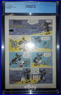 Rocky & His Friends 1 (Four Color 1128) 1st App of Bullwinkle & Rocky CGC 7.5