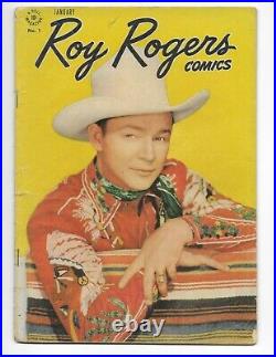 Roy Rogers Comics #1, VG Condition, Dell 1948