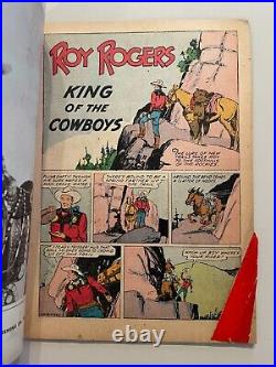 Roy Rogers Comics 95 (Four Color Comics, Dell) Golden Age Western Feb. 46