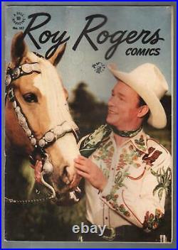 Roy Rogers-Four Color Comics-#117 1946-Roy & Trigger cover photo-FN