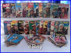 Roy Rogers LOT 74 Issues Between 2-142 + Four Color 177! Dell Comics (s 11370)