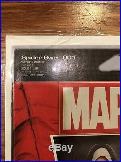 SPIDER-GWEN #1 Marvel Comic Lot 2015 Phantom Figure 4 Four Color Grail Variant