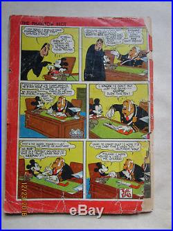 Scarce Four Color Comics # 16 Aka Mickey Mouse # 1 Missing Front Cover