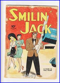 Smilin' Jack four color #4 1940 DELL COMIC STRIP GOLDEN AGE SCARCE/