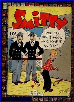 Smitty 4 / FOUR COLOR COMIC #6-DELL 1938 scarce early issue