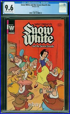 Snow White & Seven Dwarfs #1 nn CGC 9.6 Whitman 1982 Reprints Four Color #382 cm
