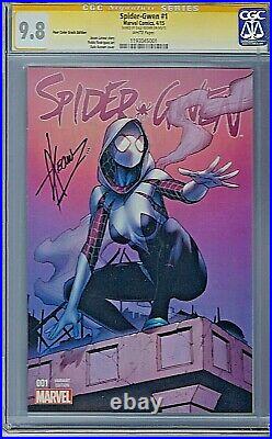 Spider Gwen # 1 Marvel CGC 9.8 SS Dale Keown Four Color Grail Variant 4CG HTF