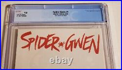 Spider-Gwen#1 cgc 9.8(1st solo/Four Color Variant)VHTF