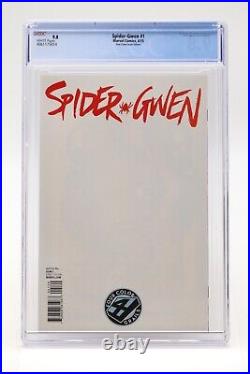 Spider-Gwen (2015) #1 Keown Four Color Grails CGC 9.8 Blue Label White Pages