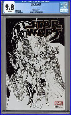 Star Wars #1 Campbell Four Color Grails Sketch Variant CGC 9.8 2015 1396039015