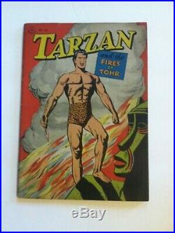 TARZAN #161 FOUR COLOR 2ND DELL TARZAN COMIC 8.0VF High Grade 1947 Golden Age