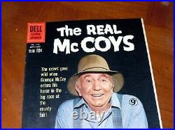 THE REAL McCOYS FOUR COLOR #1043 (1960) NM- (9.2) cond. PHOTO COVER, ALEX TOTH