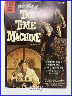 THE TIME MACHINE H. G WELLS Four Color NO. 1085 1960 ALEX TOTH-art