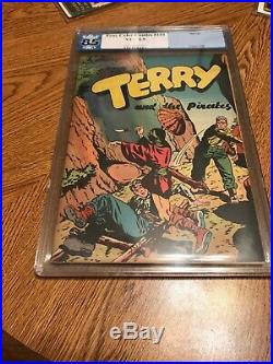 Terry And The Pirates (Four Color Comics) 101 VF+ 8.5