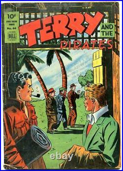 Terry And The Pirates-four Color Comics #44-milt Caniff Vg